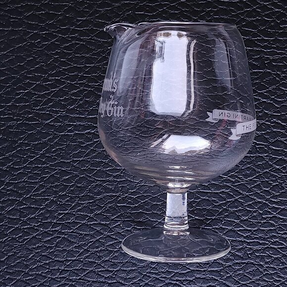 SEAGRAM'S EXTRA DRY GIN  Snifter Glass Pourer "The Perfect Martini Gin" - Picture 7 of 7